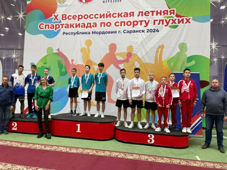 Х Всероссийскай летняя Спартакиада глухих в г. Саранске.